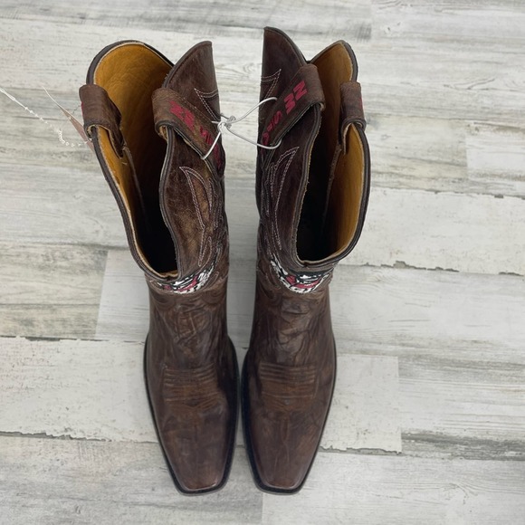 Game Day NEW Aggies New Mexico State Western Cowboy Boys Size 11.5 - Picture 3 of 8